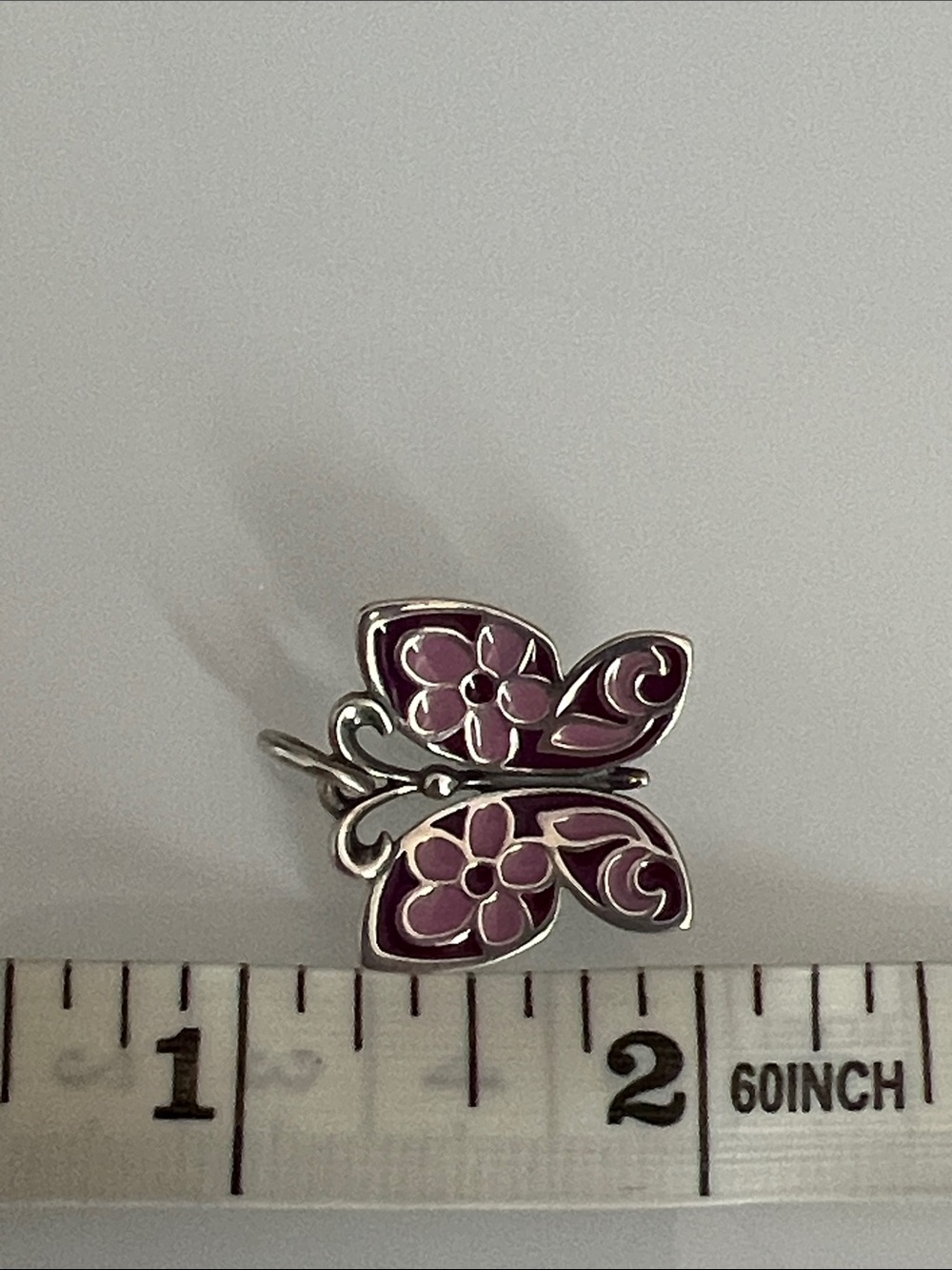 James Avery Purple Butterfly Enamel Pendant Necklace - Women Jewelry - Picture 4 of 4